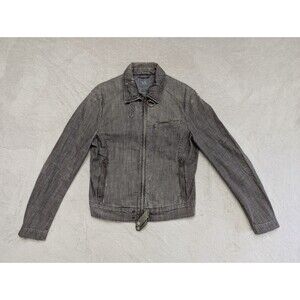 Armani Exchange Men's Gray Bomber Jacket